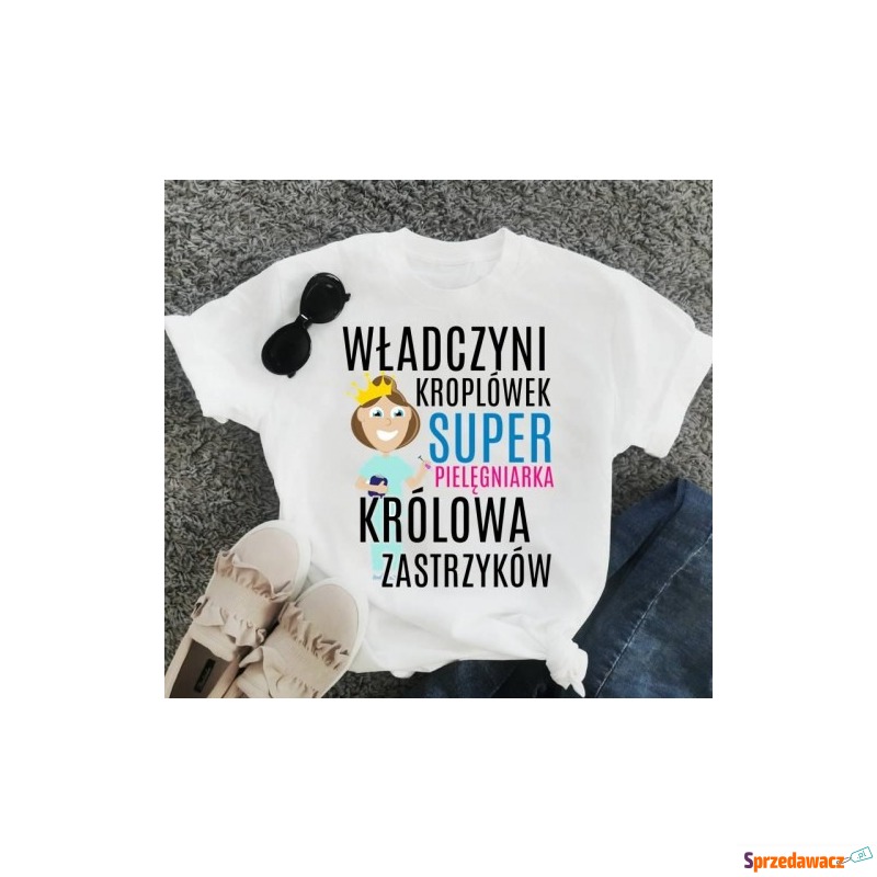 koszulka dla pielęgniarki - Bluzki, koszule - Gliwice