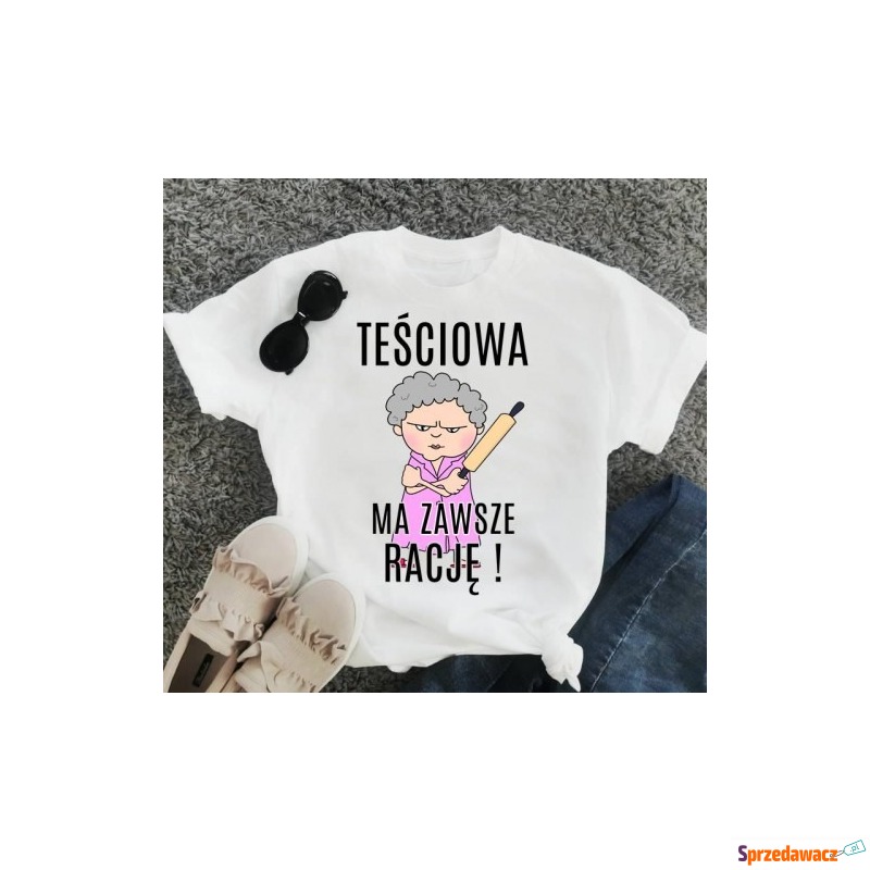 koszulka dla prezent dla teściowej - Bluzki, koszule - Lublin