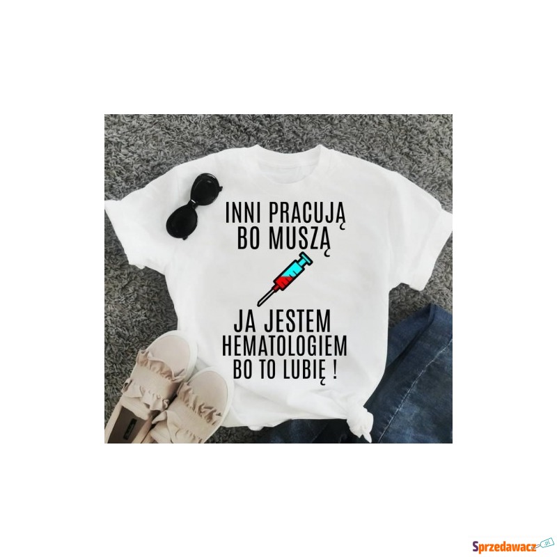 koszulka dla hematologa - Bluzki, koszule - Lublin