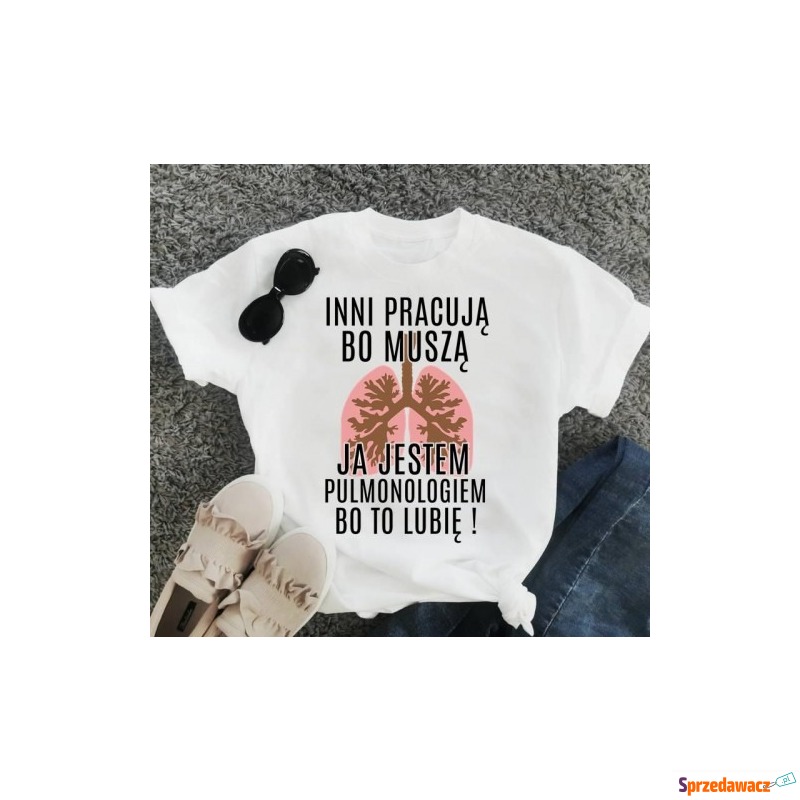koszulka dla pulmonologa - Bluzki, koszule - Olsztyn