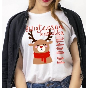 damska świąteczna koszulka
