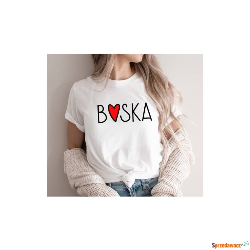 koszulka damska boska - Bluzki, koszule - Kraków