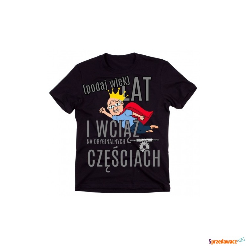 koszulka urodzinowa dla faceta - podaj swój wiek - Bluzki, koszulki - Wrocław