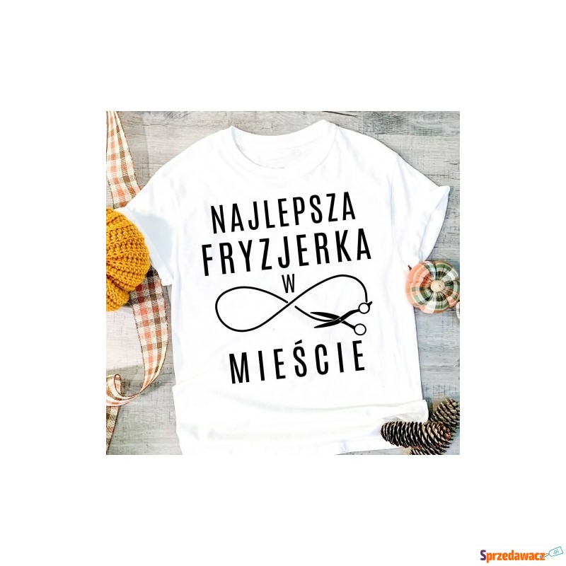 koszulka dla fryzjerki - Bluzki, koszule - Pruszcz Gdański
