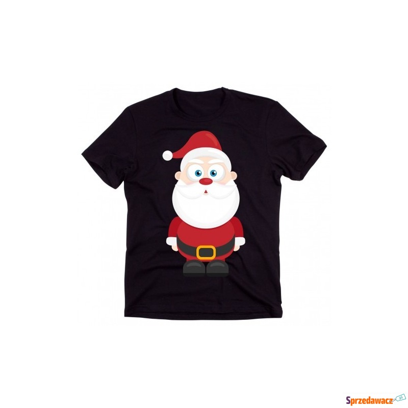 męska koszulka świąteczna na prezent z mikołajem - Bluzki, koszulki - Radom