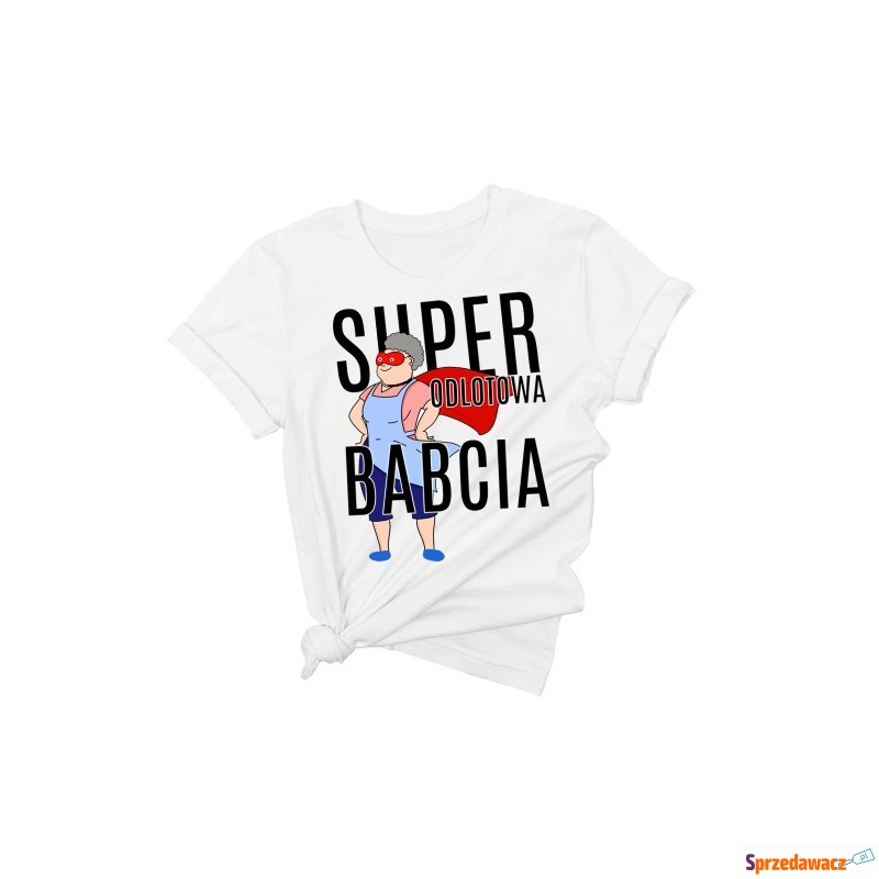 koszulka dla babci SUPER BABCIA - Bluzki, koszule - Opole