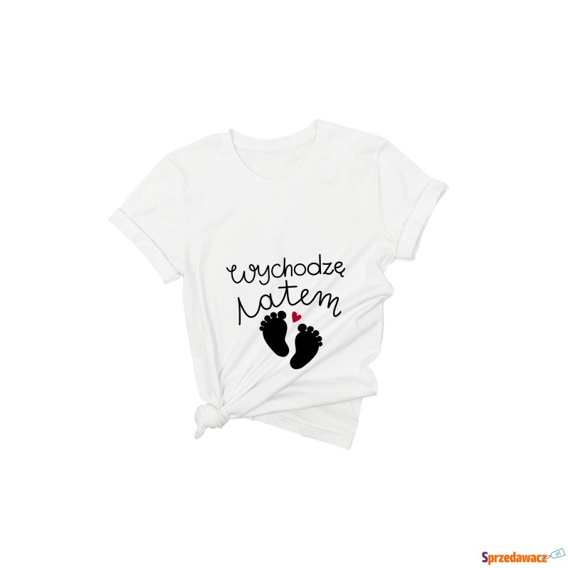 koszulka ciążowa dla przyszłej mamy - Bluzki, koszule - Wodzisław Śląski