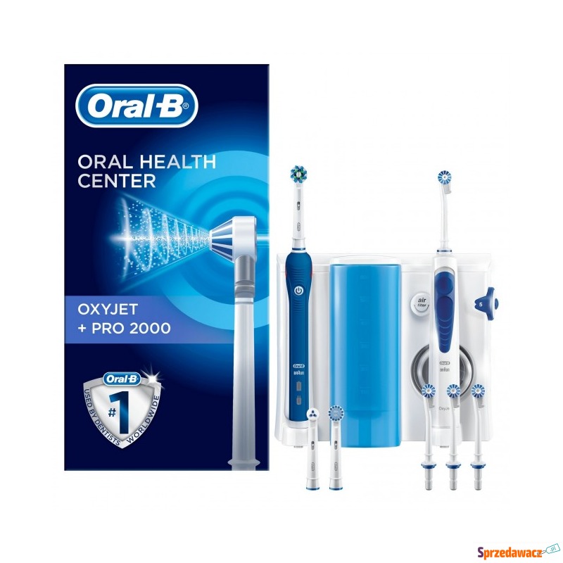 Szczoteczka z irygatorem Oral-B Oxyjet +Pro 2000 - Higiena jamy ustnej - Rybnik