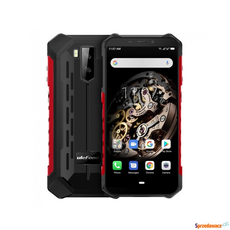 Smartfon Ulefone Armor X5 Pro (red) - Telefony komórkowe - Zabrze