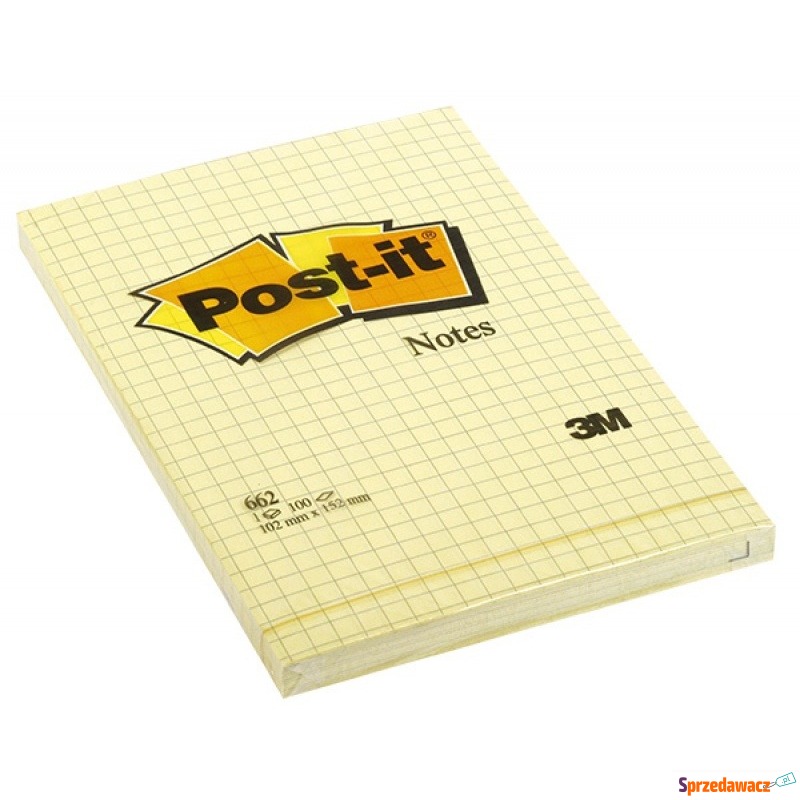 Notes samoprzylepny 102x152 kratka...