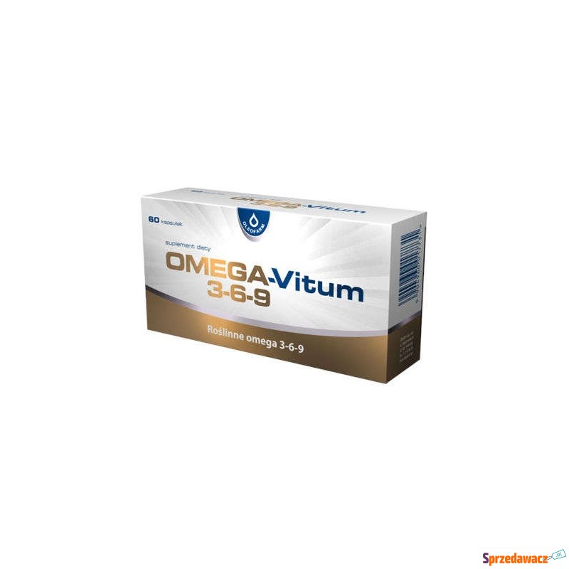 Omega-vitum 3-6-9 x 60 kapsułek - Witaminy i suplementy - Grodzisk Wielkopolski
