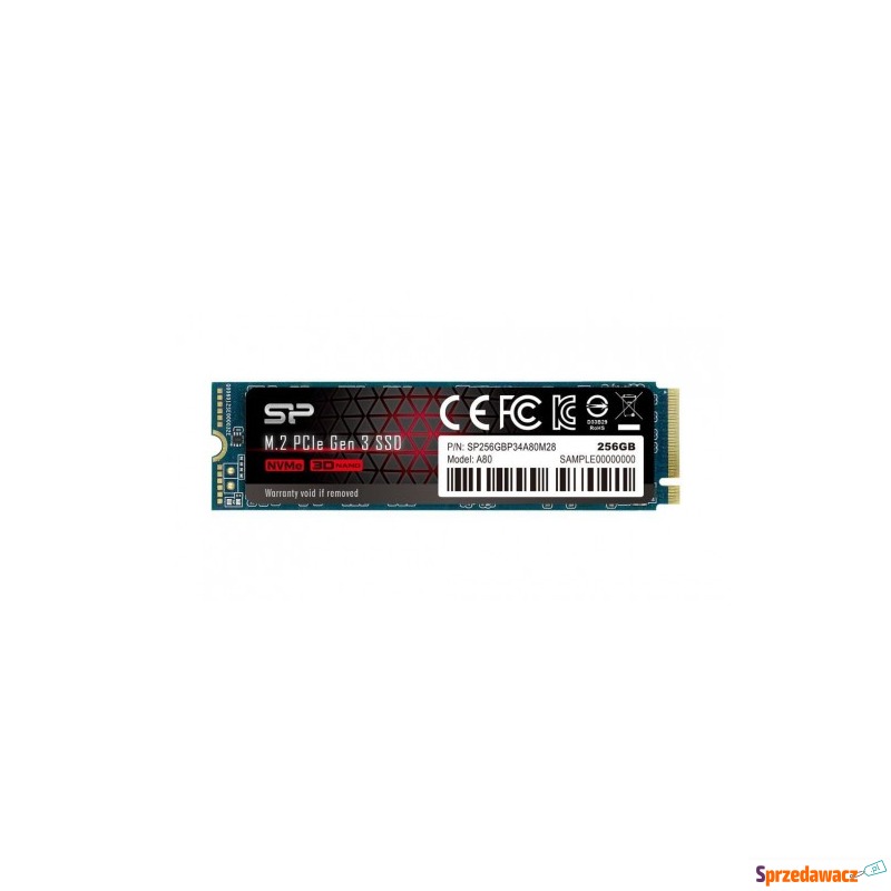 Dysk SSD Silicon Power A80 256GB M.2 PCIe NVMe... - Dyski twarde - Przemyśl