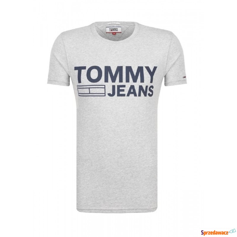 
T-SHIRT TOMMY HILFIGER DM0DM02192 SZARY
 - Bluzki, koszulki - Chełm