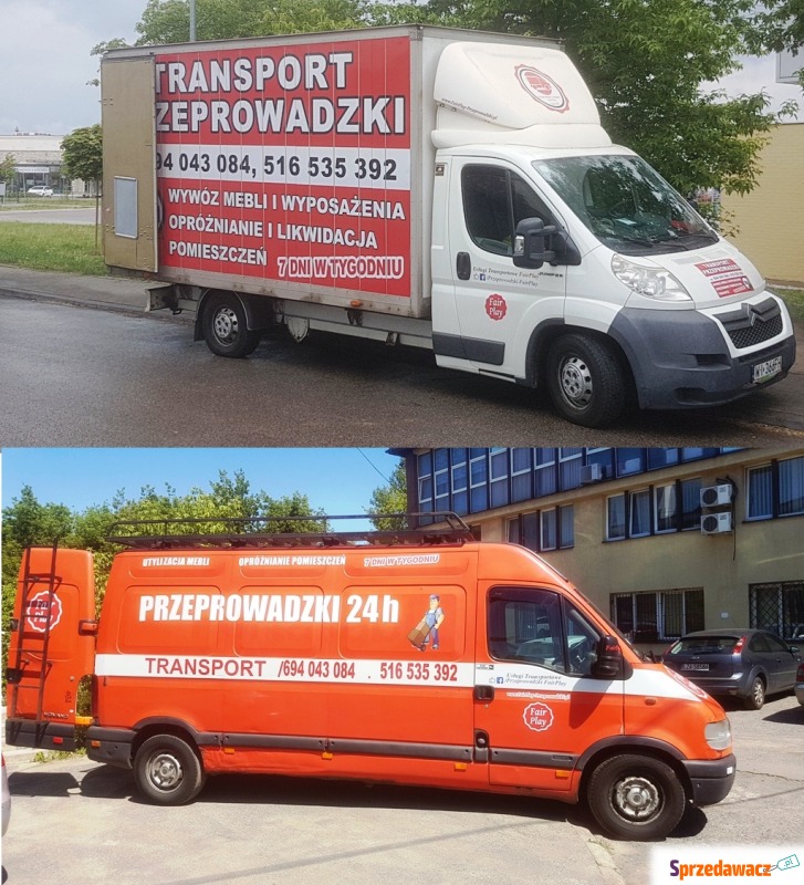 profesjonalne usługi transportowe przeprowadzki... - Pozostałe usługi dostawcze - Warszawa