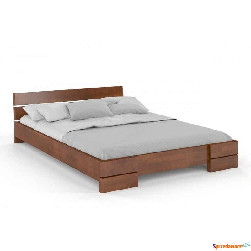 łóżko drewniane bukowe visby sandemo / 140x200... - Łóżka - Toruń