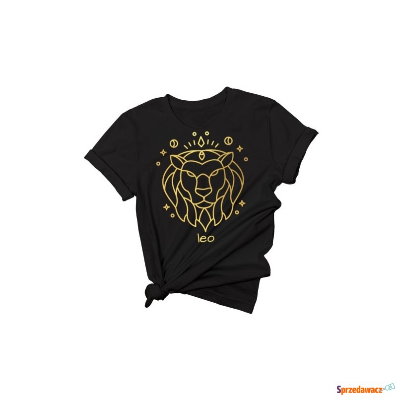 Koszulka ze znakiem zodiaku lew, koszulki z zodiakiem - Bluzki, koszule - Kielce