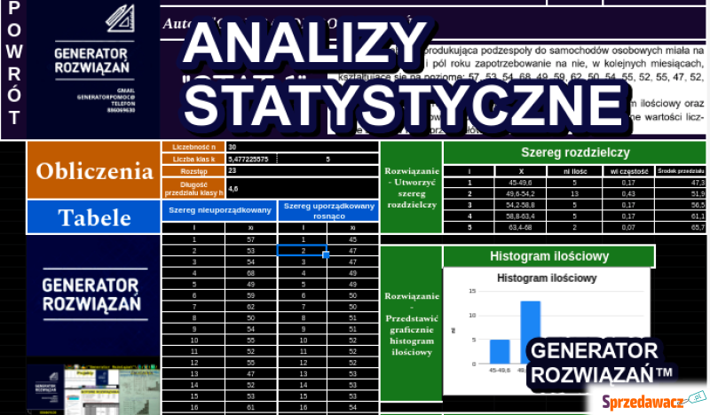Analiza Statystyczna, Testy st...