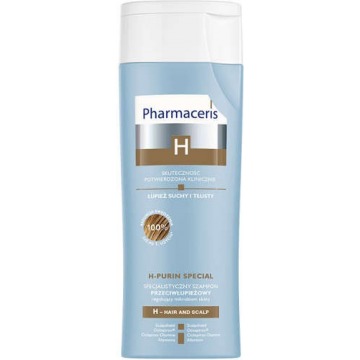 Pharmaceris h-purin special specjalistyczny szampon przeciwłupieżowy regulujący mikrobiom skóry 250m