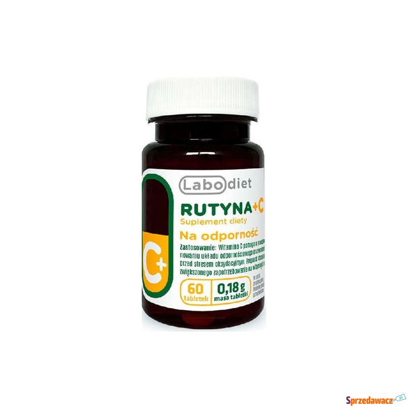 Rutyna + c x 60 tabletek - Witaminy i suplementy - Jelcz-Laskowice