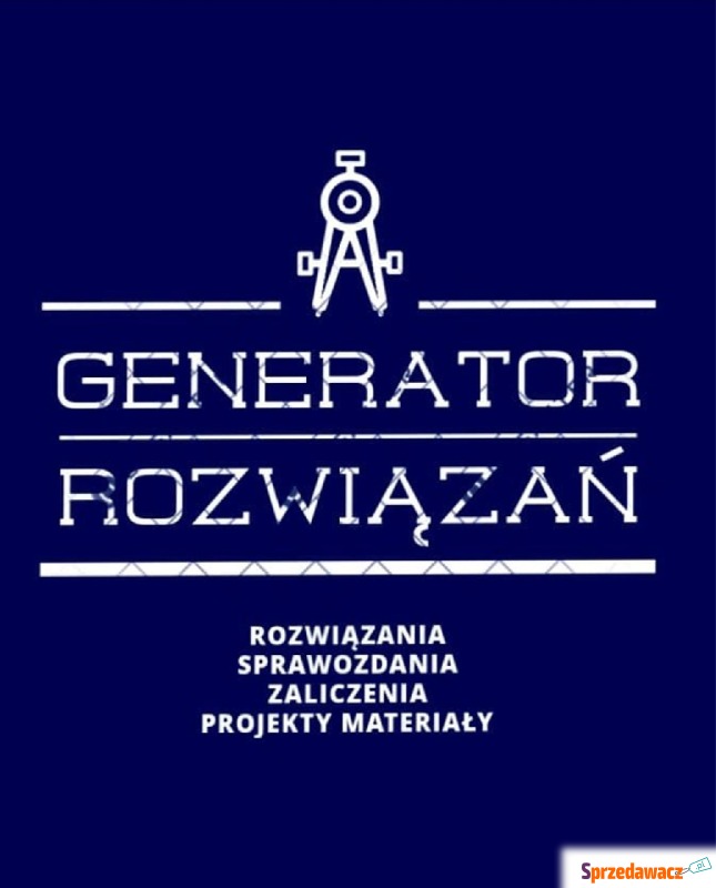 Generator Rozwiązań - Kompleksowa pomoc eduka... - Pozostałe materiały edu. - Gdańsk