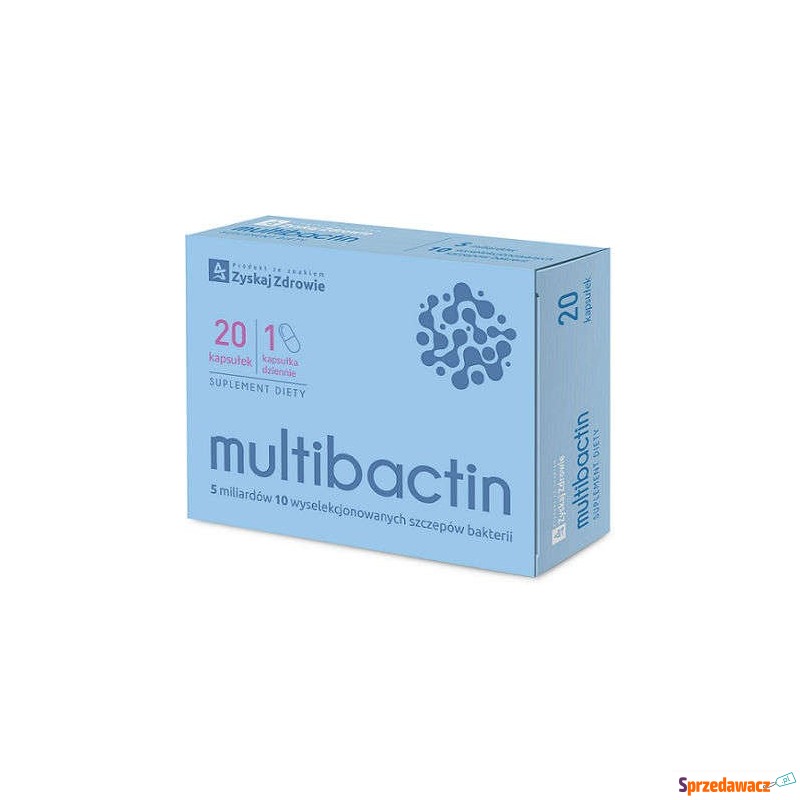Multibactin x 20 kapsułek - Witaminy i suplementy - Chojnice