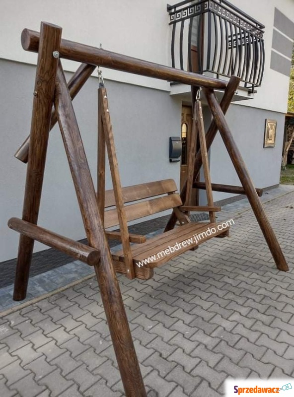 huśtawka ogrodowa drewniana st...
