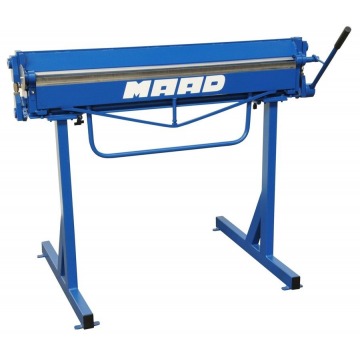 MAAD ZG 1100 / 0.8 mm ZAGINARKA GIĘTARKA KRAWĘDZIARKA DEKARSKA DO BLACHY Z CIĘCIEM MAAD ZG-1100/0.8 