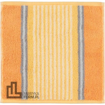 Ręcznik Florentine w pasy 30 x 30 cm brzoskwiniowy