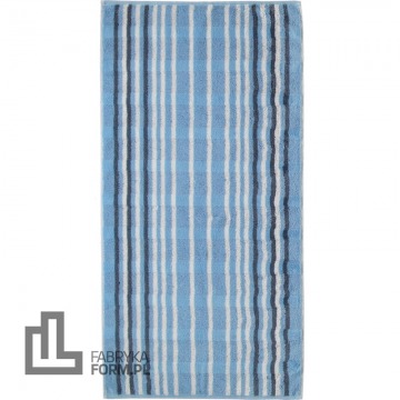 Ręcznik Noblesse Lines w paski 50 x 100 cm błękitny