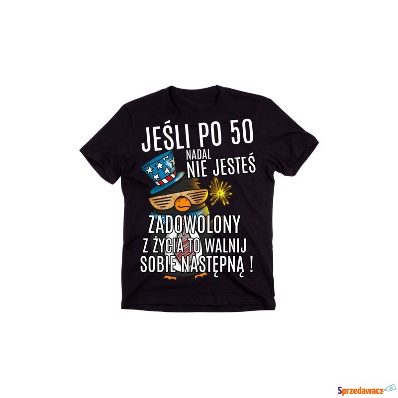 męska koszulka na 50 urodziny - Bluzki, koszulki - Łódź