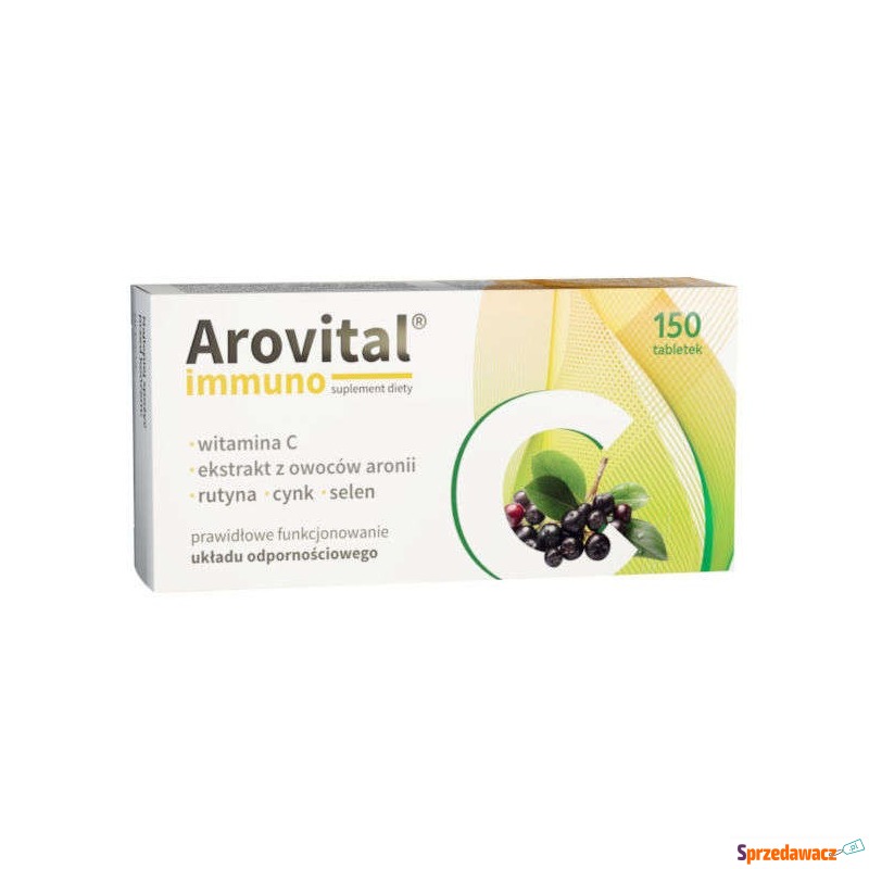 Arovital immuno x 150 tabletek - Witaminy i suplementy - Tarnowskie Góry