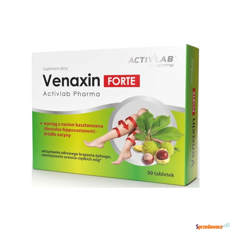 Venaxin forte x 30 tabletek - Pielęgnacja dłoni, stóp - Elbląg