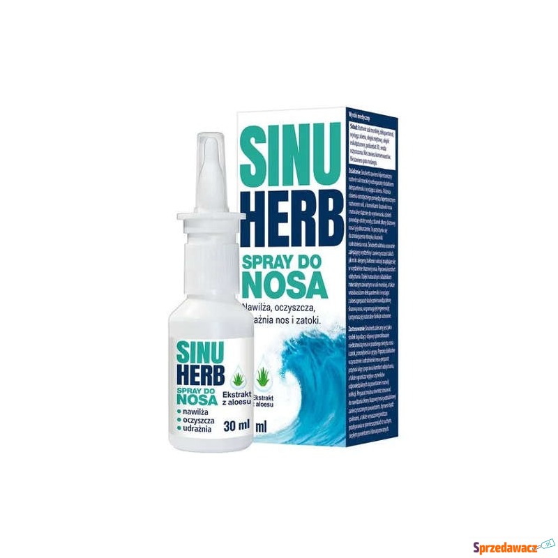 Sinuherb spray do nosa 30ml - Leki bez recepty - Gowidlino