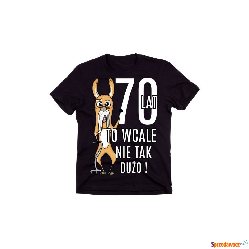 MĘSKA Koszulka na 70 - Bluzki, koszulki - Inowrocław
