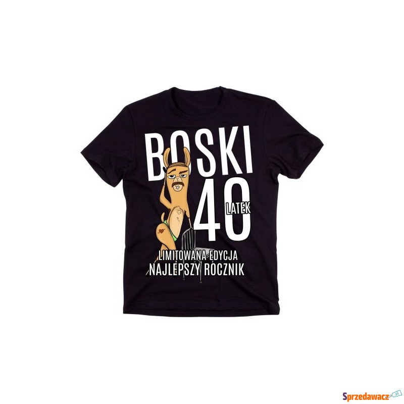 męska koszulka na 40 urodziny - Koszulki męskie - Legnica