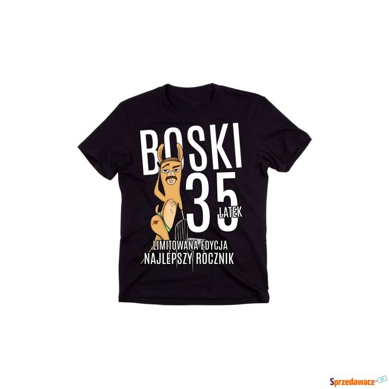 męska koszulka na 35 urodziny - Bluzki, koszulki - Radomsko