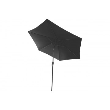 czarny parasol ogrodowy monte / 3 m