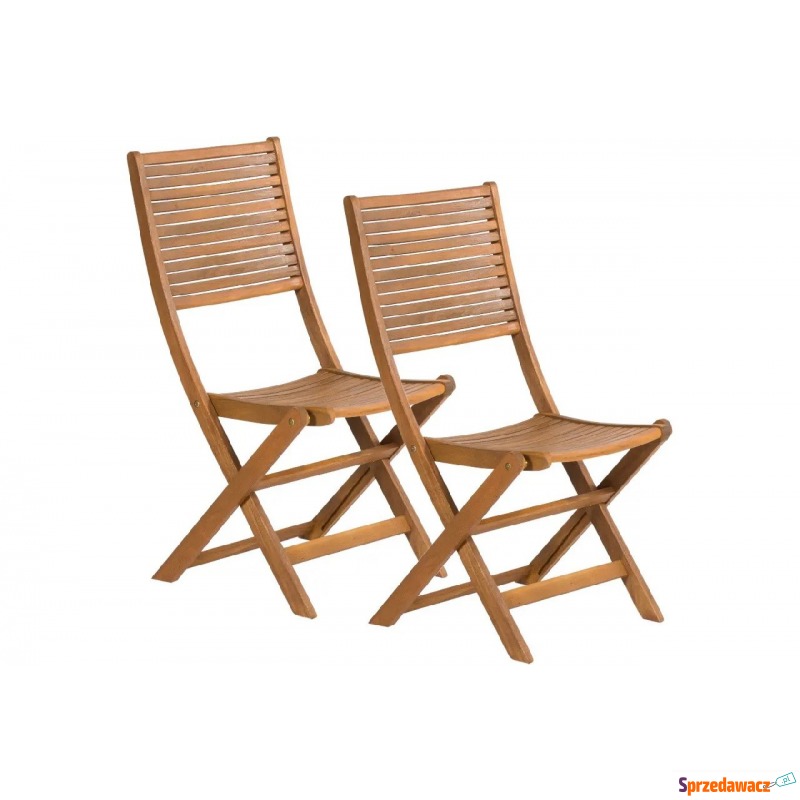 drewniane składane krzesło ogrodowe baska z r... - Pozostałe meble ogrodowe - Sieradz