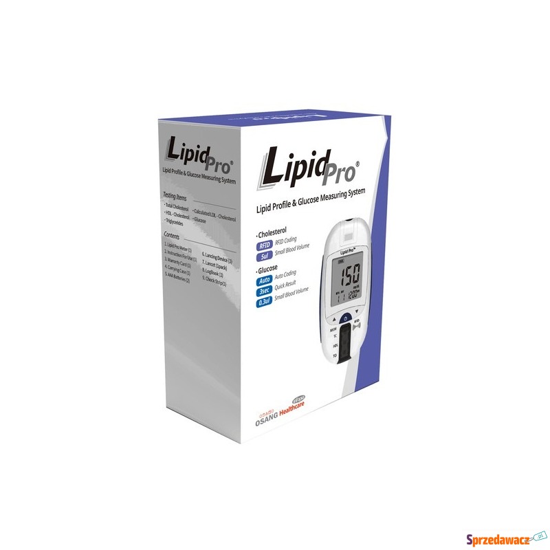 Lipidpro system do monitorowania profilu lipi... - Sprzęt medyczny - Czarne