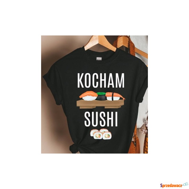 koszulka z sushi, kocham sushi - Bluzki, koszule - Przemyśl