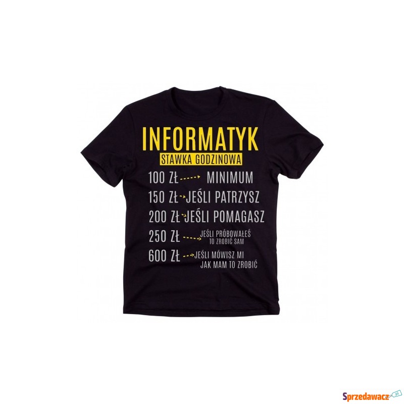 koszulka na prezent dla informatyka - Bluzki, koszule - Olsztyn