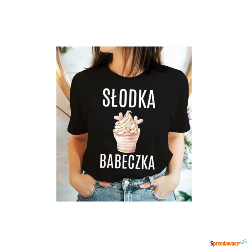 koszulka słodka babeczka - Bluzki, koszule - Dąbrowa Górnicza