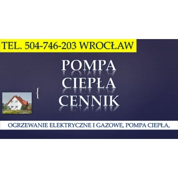 Cena za montaż pompy ciepła, tel. 504-746-203,... - Usługi remontowo-budowlane - Wrocław - zdjęcie 1