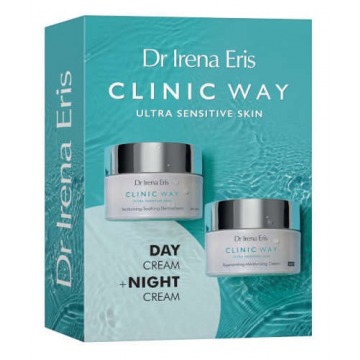 Dr irena eris clinic way ultra senitive skin krem na dzień 50ml + krem na noc 50ml