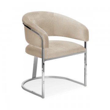 Krzesło Amarylis I - Kolor Do Wyboru, Srebrne Nogi 60x61cm