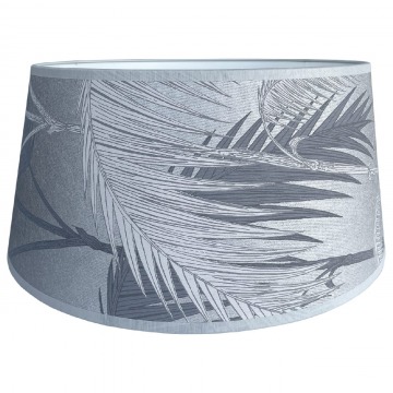 Abażur Palm Jungle Szaro-Srebrny 35x30x18cm