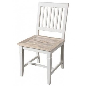 Krzesło Bristol Białe 47x47x92cm