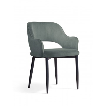 Krzesło Mery Szare, Kolor Nóg Do Wyboru 55x60x78cm