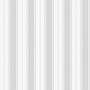 Tapeta Marstrand II Hamnskar Stripe Grey/White