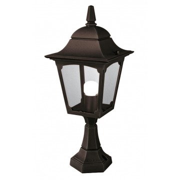 Lampa Zewnętrzna, Stojąca Chappy 4 Czarna 20,5x50cm